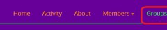 Buddypress Group Chat screenshot 1