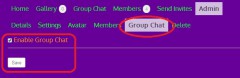 Buddypress Group Chat screenshot 2