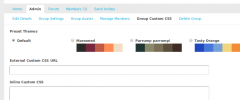 Buddypress Group CSS screenshot 2