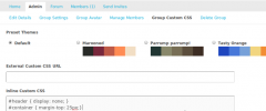 Buddypress Group CSS screenshot 4