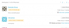BuddyPress Group Email Subscription screenshot 3