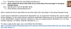 BuddyPress Group Email Subscription screenshot 4