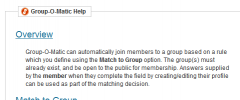 BuddyPress Group-O-Matic screenshot 3
