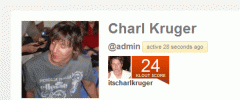 BuddyPress Klout screenshot 1