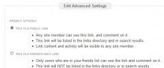 BuddyPress Links screenshot 7