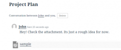 BuddyPress Message Attachment screenshot 2
