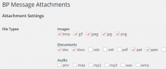 BuddyPress Message Attachment screenshot 3
