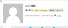 BuddyPress MyMood screenshot 3