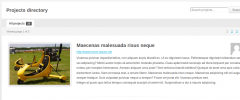 BuddyPress Portfolio screenshot 1