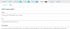 BuddyPress Portfolio screenshot 4