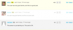 BuddyPress Rate Forum Posts screenshot 1