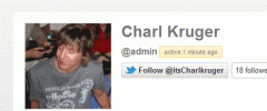 BuddyPress Twitter screenshot 3