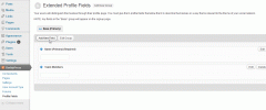 BuddyPress user account type lite screenshot 1