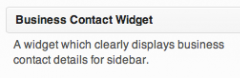 Business Contact Widget screenshot 5