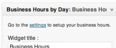 Business Hours Plugin screenshot 3