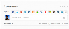 Cackle comments screenshot 1