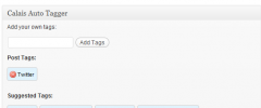 WP Calais Auto Tagger screenshot 1