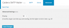 Caldera SMTP Mailer screenshot 3