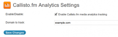 Callisto.fm - Realtime Media Analytics screenshot 2