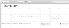 CalPress Calendar screenshot 1