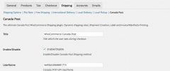 Canada Post WooCommerce Shipping screenshot 1