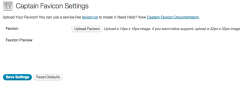 Captain Favicon screenshot 1