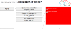 Carpool.events screenshot 1