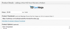 CartNinja - Wordpress Shopping Cart screenshot 3