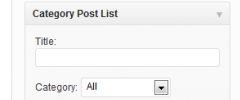 Category Post List Widget screenshot 3