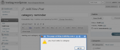Category Reminder screenshot 1