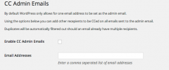 CC Admin Emails screenshot 1