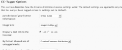 Creative Commons Media Tagger screenshot 2