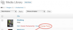 Change Media Parent screenshot 1