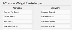 chCounter Widget screenshot 1