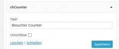 chCounter Widget screenshot 2