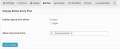 Chimpy Lite - MailChimp WordPress Plugin screenshot 5