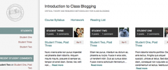 Class Blogs screenshot 1