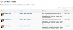 Class Blogs screenshot 5