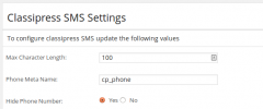 Classipress SMS screenshot 2