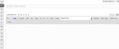 Cleaner WordPress Editor screenshot 1