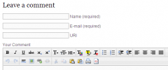 CLEditor for WordPress screenshot 1
