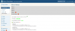 Client Status screenshot 1