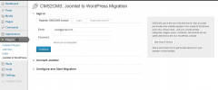CMS2CMS: Automated MediaWiki to WordPress Migration screenshot 1