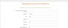 CMSHelpLive: Joomla to WordPress Importer Pro screenshot 2