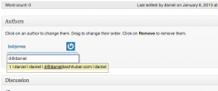 Co-Authors Plus screenshot 1