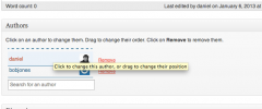 Co-Authors Plus screenshot 2