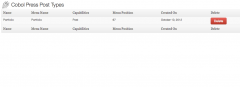Cobol Press Post Types screenshot 1