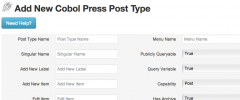Cobol Press Post Types screenshot 3