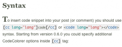 CodeColorer screenshot 3