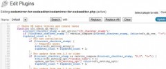 CodeMirror for CodeEditor screenshot 1